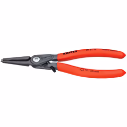Knipex 48 31 J1, Pince à anneau de retenue, Sulfate de chondroïtine, Acier, Plastique, Rouge, 140 mm, 105 g