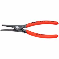Knipex 49 31 A2, Pince à anneau de retenue, Acier, Plastique, Rouge, 180 mm, 170 g
