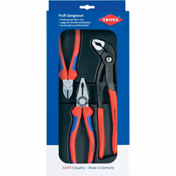 Knipex 00 20 09 V01, Ensemble de pinces, Bleu, Rouge, 950 g