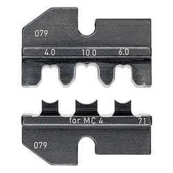 Knipex 97 49 71 accessoire d'outil de montage de câble Matrice de sertissage