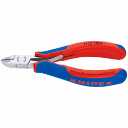 Knipex 77 02 120 H, Pince diagonale, Plastique, Bleu, Rouge, 120 mm, 85 g