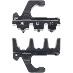 Knipex - 97 39 09 Matrice de sertissage pour embouts de câble isolés et non isolés 10 / 16 / 25 mm²