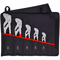 Knipex 00 19 55 S4, Ensemble de pinces, Acier, Plastique, Rouge, 125 mm, 30 cm