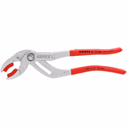 Knipex 81 13 250, Pince à siphon, 7,5 cm, Acier, Rouge, 250 mm, 355 g