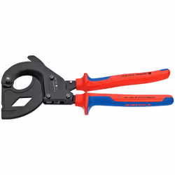 Knipex 95 32 315 A, Pince coupante de côté, 4,5 cm, Acier, Bleu, Rouge, 315 mm, 800 g