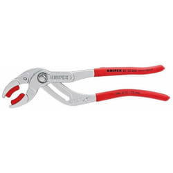 Pince sanitaire chromée Mâchoires plastique - Ø 10 à 75 mm - KNIPEX