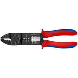 Knipex 97 32 240 Pince à sertir Noir, Bleu, Rouge