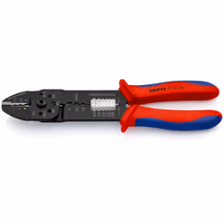 Knipex 97 32 240 Pince à sertir Noir, Bleu, Rouge