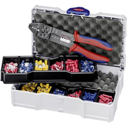 Knipex 97 90 26 Pince à sertir Noir, Bleu, Rouge