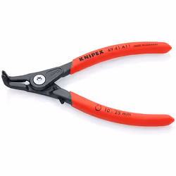 Knipex 49 41 A11, Pince à anneau de retenue, Sulfate de chondroïtine, Plastique, Rouge, 130 mm, 102 g