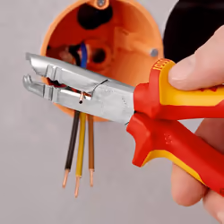 Knipex 13 46 165 pince à dénuder Rouge, Jaune - Vue supplémentaire 7