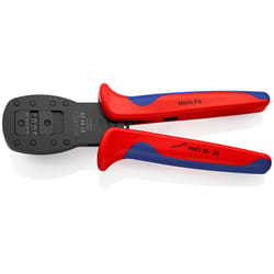 Knipex 97 54 25 Pince à sertir Noir, Bleu, Rouge