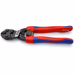 Knipex 71 32 200 T, Pince coupe-boulon, 6 mm, Sulfate de chondroïtine, Plastique, Bleu, Rouge, 55 mm