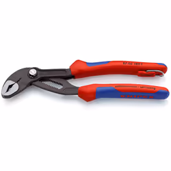 Knipex 87 02 180 T, Pince à joint coulissant, 4,2 cm, 3,6 cm, Sulfate de chondroïtine, Plastique, Bleu, Rouge