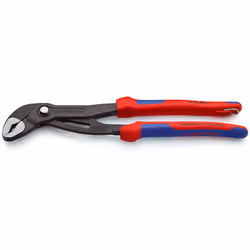 Knipex 87 02 300 T, Pince à joint coulissant, 7 cm, 6 cm, Sulfate de chondroïtine, Plastique, Bleu, Rouge