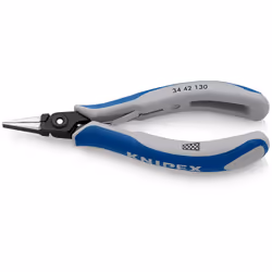 Knipex 34 42 130, Pince pression, Acier, Bleu, Gris, 130 mm, 61 g