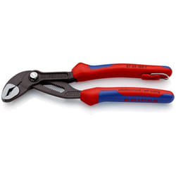 Knipex - Cobra® avec oeillet de fixation gris atramenté, avec gaines multi-composants, avec oeillet de fixation intégré pour la mise en place d'une