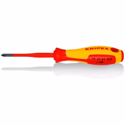 Tournevis manuel / ciseau Knipex 982401SLS; SL/PH1; 80 mm