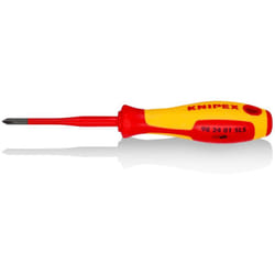 Tournevis manuel / ciseau Knipex 982401SLS; SL/PH1; 80 mm