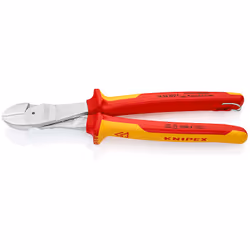 Knipex 74 06 250 T, Pince diagonale, Orange, Rouge, 250 mm, 453 g