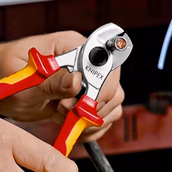 Knipex 95 16 165 T Pince à sertir Noir, Jaune - Vue supplémentaire 5