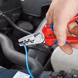 Knipex 97 78 180 T Pince à sertir Outil combiné Rouge, Jaune