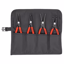 Knipex 00 19 57 V01, Pince à anneau de retenue, Rouge, 315 mm, 275 mm, 885 g