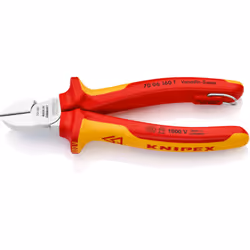 70 06 160 T BK Pince coupante de côté tête étroite permettant une utilisation dans des endroits difficiles d'accès. La pince  ...