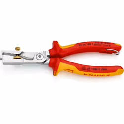 13 66 180 T KNIPEX StriX® Pince à dénuder et coupe-câble – deux outils indispensables à l’électricien réunis en une seule pin ...
