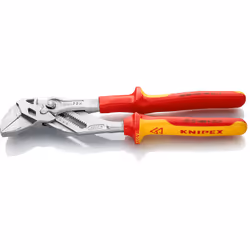 Knipex 86 06 250, Pince à joint coulissant, 5,2 cm, Acier chromé, Acier, Rouge, Jaune, 250 mm