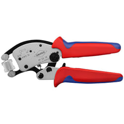 Knipex Twistor16 Pince à sertir Noir, Bleu, Rouge, Argent