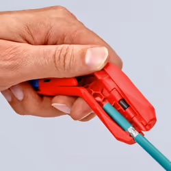 Knipex ErgoStrip Pince à Dénuder Automatique Bleu Rouge 165 mm - Vue supplémentaire 13