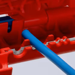 Knipex ErgoStrip Pince à Dénuder Automatique Bleu Rouge 165 mm - Vue supplémentaire 16