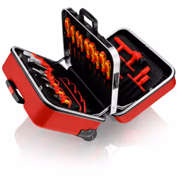 Knipex 98 99 15 Boîte à outils Noir, Rouge Acrylonitrile-Butadiène-Styrène (ABS), Aluminium - Vue supplémentaire 7