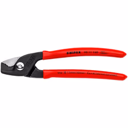 Knipex 95 11 160, Noir, Rouge, Plastique, 160 mm, 180 g