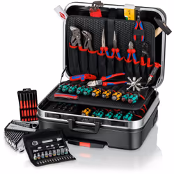 Knipex 00 21 06 M, Bleu, Rouge, Jaune, 515 mm, 430 mm, 280 mm, 12,8 kg, 90 outils