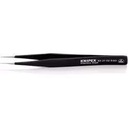 Knipex 92 21 02 ESD, Acier inoxydable, Noir, Plat, Droit, 18 g, 12 mm