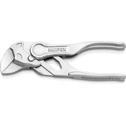 Knipex - 86 04 100 bk Pince-clé xs pince et clé à la fois surface rugueuse avec reliefs chromée 100 mm