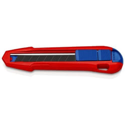 Knipex CutiX® Noir, Bleu, Rouge Couteau à lame universelle