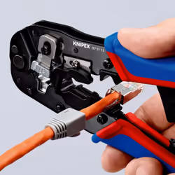 Knipex 97 51 13 Pince à sertir Noir, Bleu, Rouge - Vue supplémentaire 11