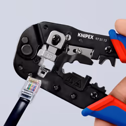 Knipex 97 51 13 Pince à sertir Noir, Bleu, Rouge - Vue supplémentaire 16