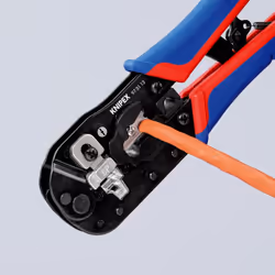 Knipex 97 51 13 Pince à sertir Noir, Bleu, Rouge - Vue supplémentaire 4