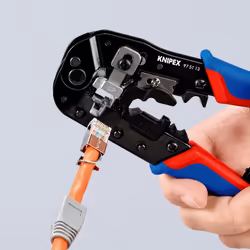 Knipex 97 51 13 Pince à sertir Noir, Bleu, Rouge - Vue supplémentaire 9