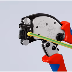 Knipex 97 53 19 Pince à sertir Noir, Bleu, Rouge - Vue supplémentaire 15
