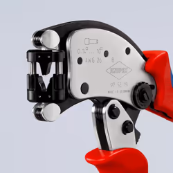 Knipex 97 53 19 Pince à sertir Noir, Bleu, Rouge - Vue supplémentaire 6