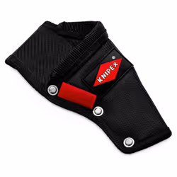 Knipex 00 19 75 LE, Support de tournevis, Pinces, Ciseaux, Tournevis, Polyester, Noir, Rouge, 40 mm, 110 mm