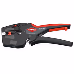 Knipex 12 72 190, Acier, Plastique, Noir, Rouge, 110 mm, 190 mm, 17 mm