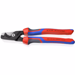 Informations techniques Dimensions produit, largeur : 60 mm Longueur : 200 mm Poids : 324 g Taille Knipex 95 12 225 taille-fi ...