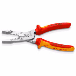 Knipex 13 76 200 ME pince à dénuder Rouge, Acier inoxydable, Jaune