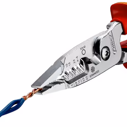 Knipex 13 76 200 ME pince à dénuder Rouge, Acier inoxydable, Jaune - Vue supplémentaire 4